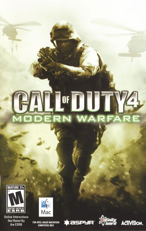 Portada Call of Duty 4: Modern Warfare